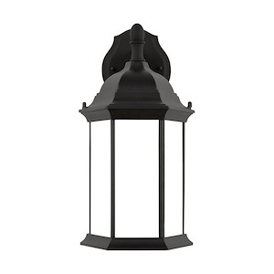 Sevier-1 Light Medium Outdoor Downlight Wall Lantern in Traditional Style-8.13 Inch wide by 15.88 Inch high - 930905