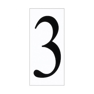 Address Light Number Tile in Traditional Style-2.25 Inch wide by 5 Inch high - 111283