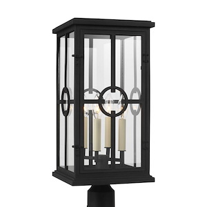 Belleville-4 Light Outdoor Post Lantern in Traditional Style-9.5 Inch Wide by 21.5 Inch High - 1276514