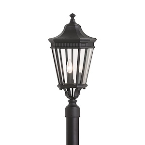 Cotswold Lane-Three Light Outdoor Post Mount in Traditional Style-9.5 Inch Wide by 22.5 Inch High - 276635