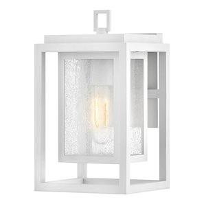 Republic - 8W 1 LED Small Outdoor Wall Lantern-12 Inches Tall and 7 Inches Wide - 1320124