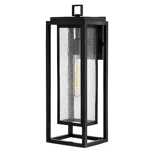 Republic - 1 Light Large Outdoor Wall Lantern in Transitional Style - 7 Inches Wide by 20 Inches High - 755603