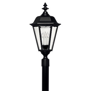 Manor House - Cast Outdoor Lantern Fixture in Traditional Style - 13.75 Inches Wide by 27 Inches High - 18029