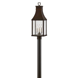 Beacon Hill - 3 Light Large Outdoor Post Top or Pier Mount Lantern - 1267358