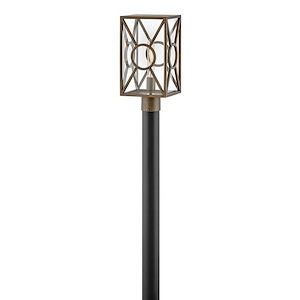 Brixton - 1 Light Medium Outdoor Post Top or Pier Mount Lantern made with Coastal Elements for Coastal Environments - 1048108