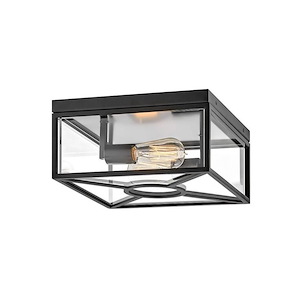 Brixton - 2 Light Medium Outdoor Flush Mount made with Coastal Elements for Coastal Environments - 1048109