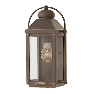 Anchorage - 1 Light Small Outdoor Wall Lantern in Traditional Style - 7 Inches Wide by 13 Inches High - 532760