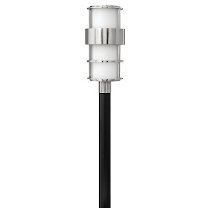 Saturn - 1 Light Large Outdoor Post Top or Pier Mount Lantern in Modern Style - 10 Inches Wide by 21.75 Inches High - 758768