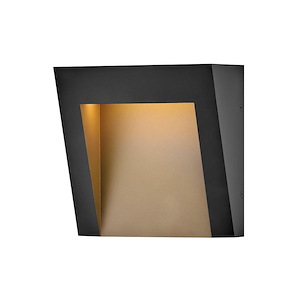 Taper - 8.5W LED Extra Small Outdoor Wall Lantern In Modern Style-7 Inches Tall and 7 Inches Wide - 1320171