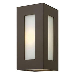 Dorian - Small Outdoor Wall Mount in Modern Style - 6 Inches Wide by 12.25 Inches High - 758752