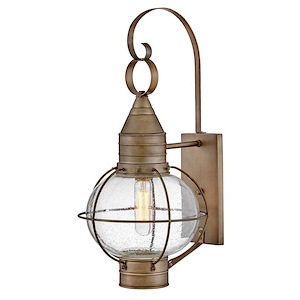 Cape Cod - 1 Light Medium Outdoor Wall Lantern in Traditional and Coastal Style - 10.75 Inches Wide by 23.25 Inches High - 759011
