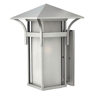 Harbor - 1 Light Extra Large Outdoor Wall Lantern in Transitional and Craftsman and Coastal Style - 13 Inches Wide by 20.5 Inches High - 758754