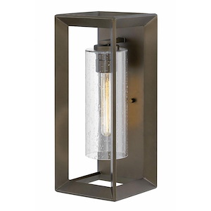 Rhodes - 1 Light Medium Outdoor Wall Sconce in Craftsman and Industrial Style - 7.25 Inches Wide by 16.75 Inches High - 1024346