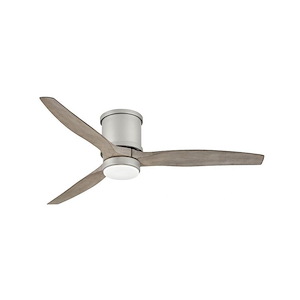 Hover Flush - 52 Inch 3 Blade Ceiling Fan with Light Kit