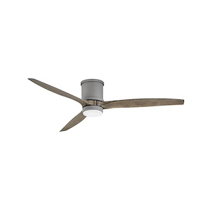 Hover Flush - 60 Inch 3 Blade Ceiling Fan with Light Kit