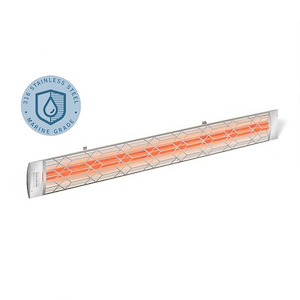 Dual Element - Marine Grade 6000 Watt Electric Patio Heater - Motif Collection - 1285885