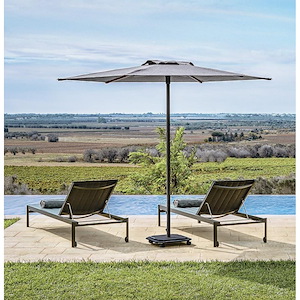 9 Foot Hexagon Centerpost Umbrella - Market Collection