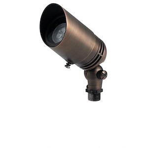 1 Light Fixed Accent Light With Adjustable Cowl 2.5 Inches Tall By 2.5 Inches Wide