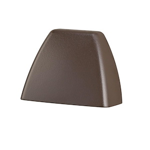 0.86W 1 LED Deck Light - with Utilitarian inspirations - 2.25 inches tall by 3.25 inches wide