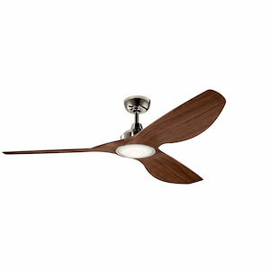 Imari - Ceiling Fan with Light Kit - with Contemporary inspirations - 14.5 inches tall by 65 inches wide