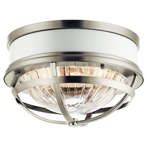 Tollis - 2 Light Flush Mount - 7.75 Inches Tall By 12 Inches Wide - 1216552