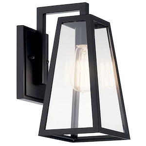 Delison - 1 Light Small Outdoor Wall Mount In Lodge Style-11.5 Inches Tall and 6.5 Inches Wide - 1146180