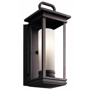 South Hope - 1 Light Medium Outdoor Wall Mount - 17.75 Inches Tall By 7 Inches Wide - 319210