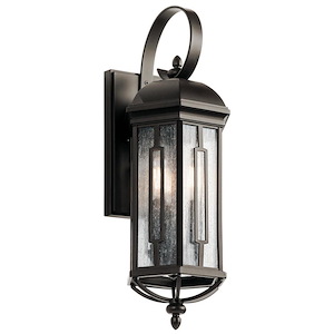 Galemore - 3 Light Medium Outdoor Wall Mount - With Traditional Inspirations - 21.75 Inches Tall By 7.75 Inches Wide - 493174
