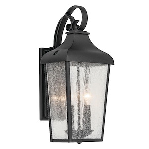 Forestdale - 2 Light Outdoor Wall Mount In Traditional Style-18.5 Inches Tall and 8.5 Inches Wide - 1321049