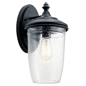 Yorke - 1 Light Outdoor Wall Sconce - With Transitional Inspirations - 14.5 Inches Tall By 8 Inches Wide - 551693