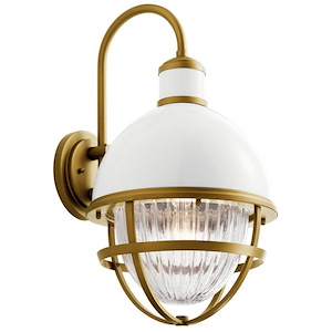 Tollis - 1 Light Large Outdoor Wall Lantern - 21.25 inches tall by 12 inches wide - 1031943
