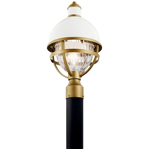 Tollis - 1 Light Outdoor Post Lantern - 18.25 inches tall by 10 inches wide - 1031944