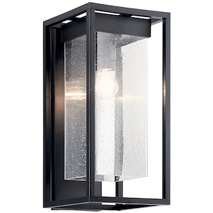 Mercer - 1 Light Large Outdoor Wall Mount - with Transitional inspirations - 18.75 inches tall by 9 inches wide