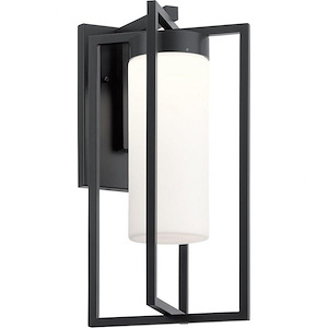 Drega - 1 LED Outdoor Large Wall Mount In Contemporary Style-22.5 Inches Tall and 8.5 Inches Wide - 1216467