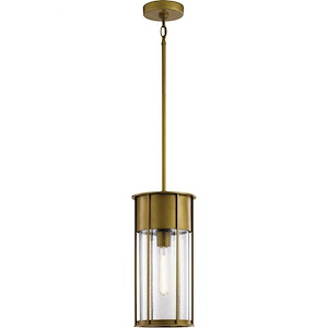 Camillo - 1 Light Outdoor Hanging Pendant In Transitional Style-17.5 Inches Tall and 8 Inches Wide - 1031960