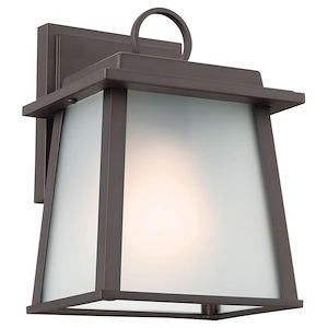 Noward - 1 Light Outdoor Small Wall Mount In Arts and Crafts and Mission Style-8.75 Inches Tall - 1146033