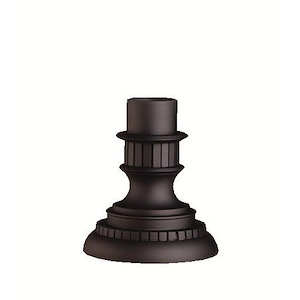 Outdoor Pier Mount - With Inspirations - 9 Inches Tall By 8 Inches Wide - 21275