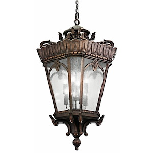 Tournai - 8 Light Outdoor Ceiling Fixture - with Traditional inspirations - 47.5 inches tall by 25.5 inches wide - 274896