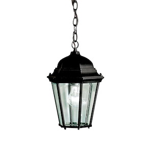 Townhouse - 1 light Outdoor Pendant - 13.5 inches tall by 9.25 inches wide - 91632