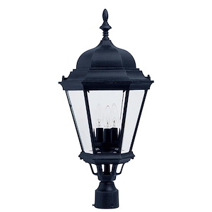 Westlake-Three Light Outdoor Pole/Post Mount in Mediterranean style-13 Inches wide by 28 inches high - 214009