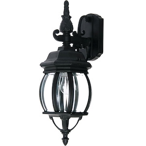Crown Hill-One Light Outdoor Wall Mount in Early American style-6 Inches wide by 17.75 inches high - 214101