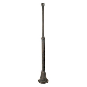 Accessory-Anchor Pole with Photo Cell in Traditional style-3 Inches wide by 84 inches high