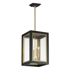 Neoclass - 4 Light Outdoor Pendant-20 Inches Tall and 12 Inches Wide