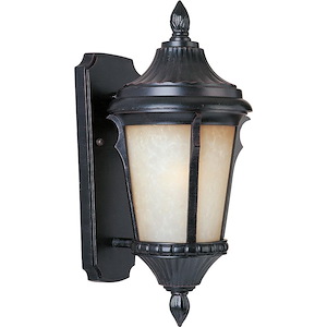 Odessa-1 Light Outdoor Wall Lantern in Early American style-11.5 Inches wide by 26.5 inches high