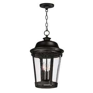 Dover DC-Three Light Outdoor Hanging Lantern in Mediterranean style-12 Inches wide by 20 inches high