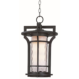 Oakville-One Light Outdoor Hanging Lantern in Mediterranean style-12 Inches wide by 19 inches high - 374278