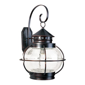 Portsmouth - 14 Inch 1 Light Outdoor Wall Lantern in Early American style - 1067805