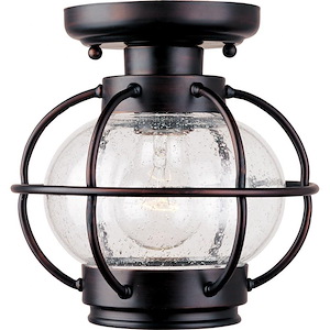 Portsmouth-One Light Outdoor Flush Mount in Early American style-8 Inches wide by 8 inches high - 1213832