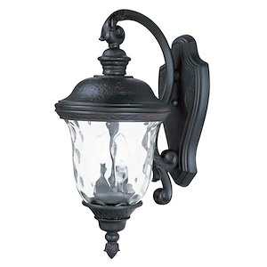 Carriage House-DC-2 Light Outdoor Wall Lantern in Early American style-9 Inches wide by 20 inches high