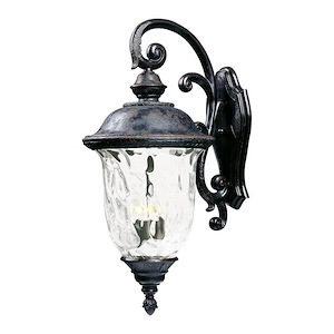 Carriage House DC-3 Light Outdoor Wall Lantern in Early American style-14 Inches wide by 31 inches high